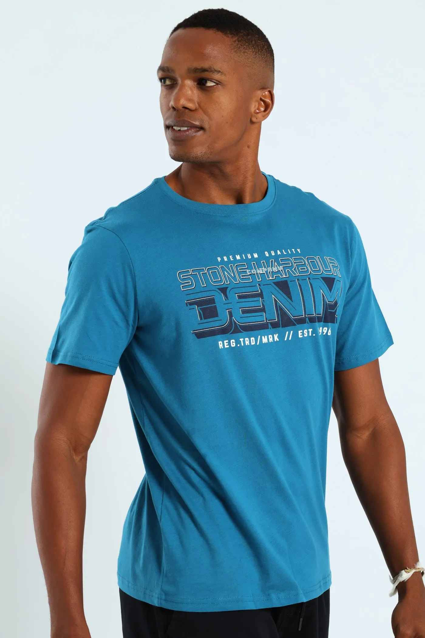 Block Icon Tee - Teal sold by Edgars product image thumbnail 2