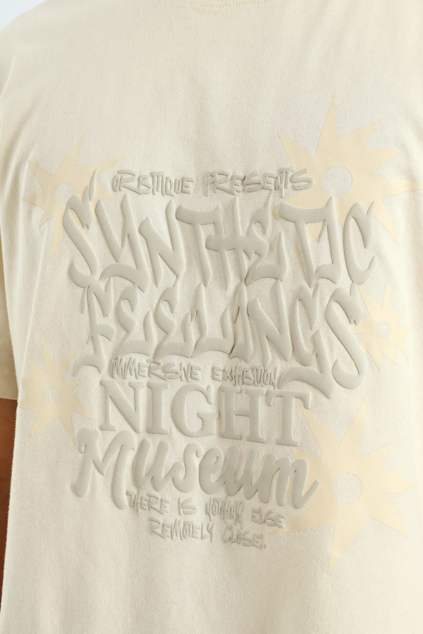 Tonal Print Tee - Light Stone sold by Edgars product image thumbnail 2