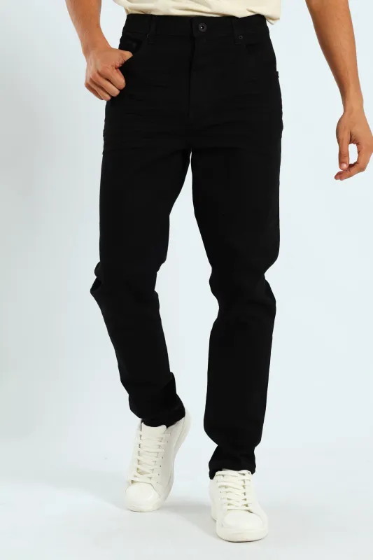 Super Skinny Basic Denim - Black sold by Edgars