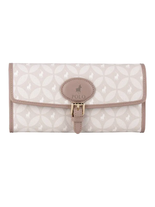 Porter Clutch Purse - Taupe sold by Edgars