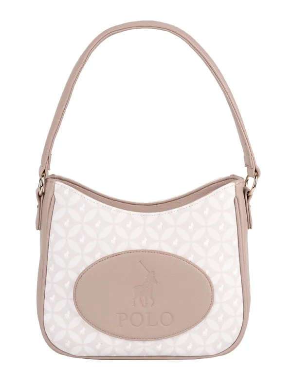 Porter Hobo Crossbody Bag - Taupe sold by Edgars