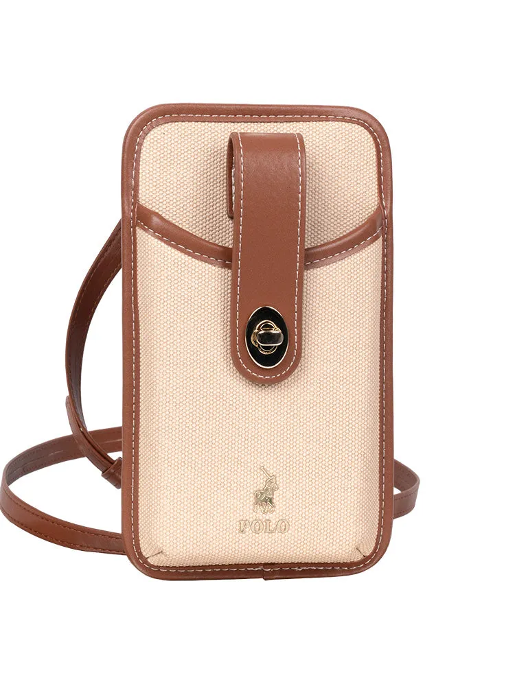 Sahara Phone Sling Bag - Tan sold by Edgars