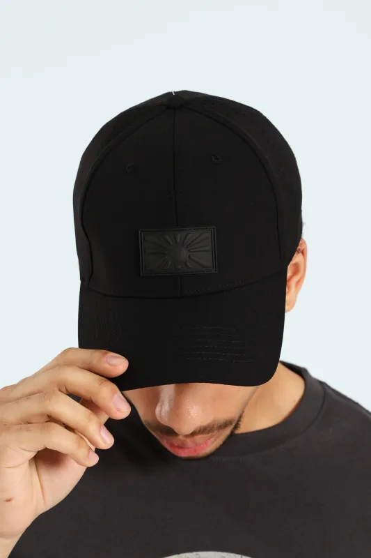 Water Resistance Rubberized Cap - Black sold by Edgars