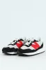 Foam Wedge Lace Up Sneaker - White/Black sold by Edgars 
