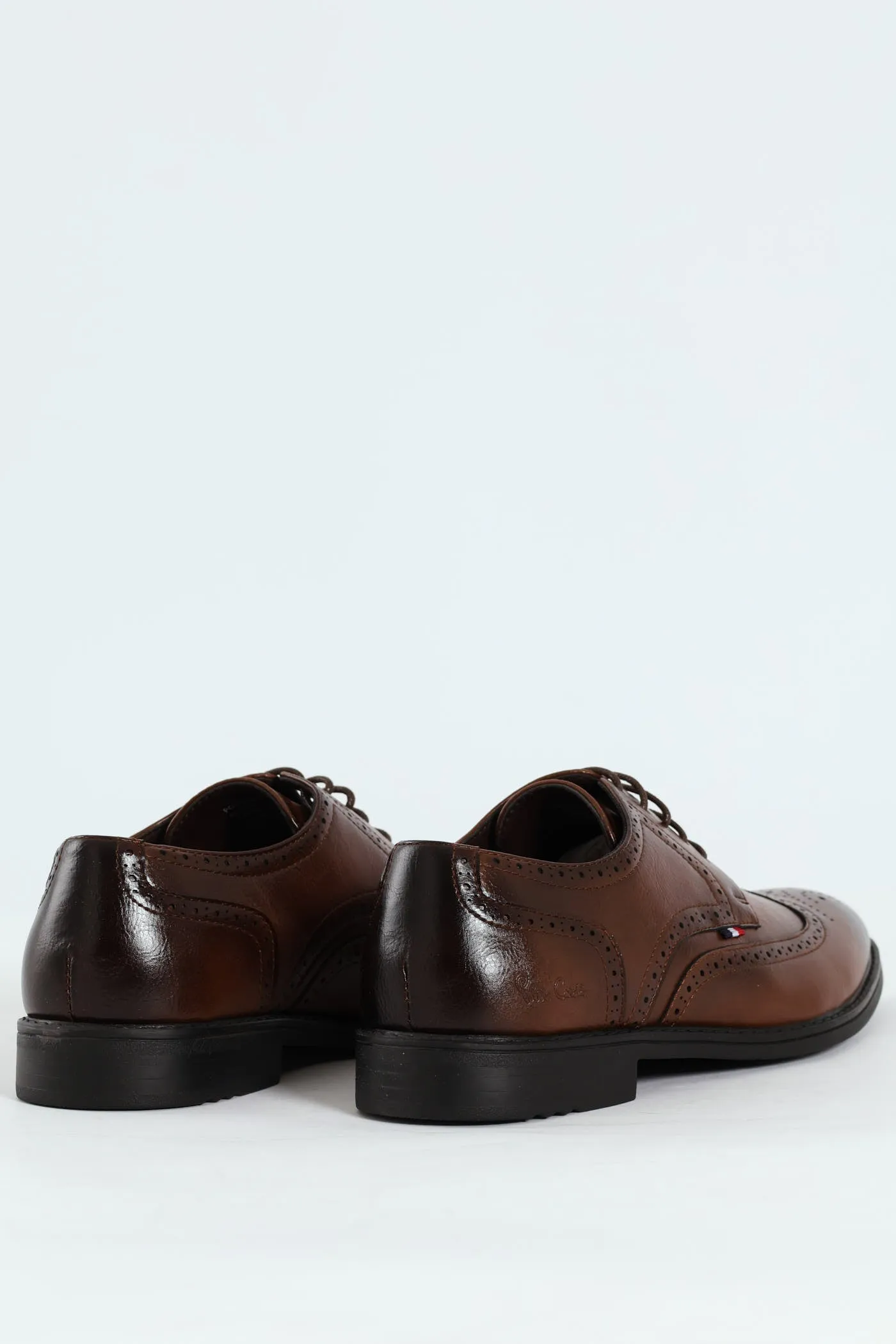 Brogue Detail Lace Up Shoe - Tan sold by Edgars product image thumbnail 4