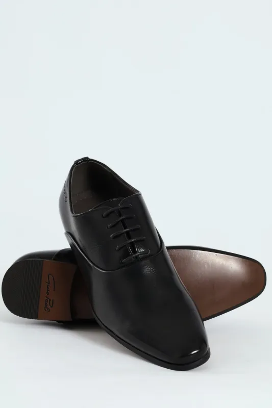 Plain Finish Oxford Shoe - Black sold by Edgars