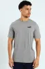Essential Small No.1 Logo Tee - Grey sold by Edgars