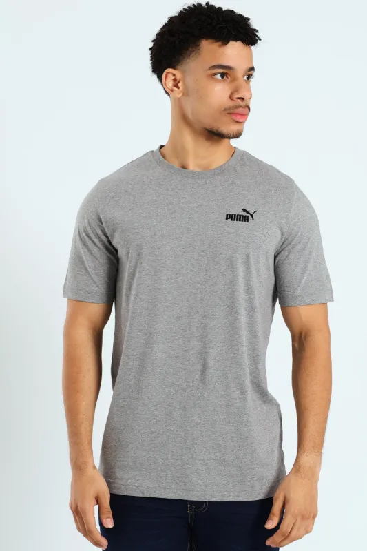 Essential Small No.1 Logo Tee - Grey sold by Edgars