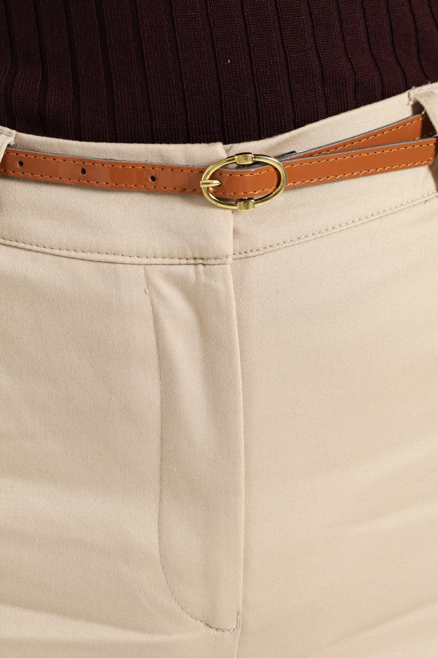 Chino Belted Pants - Cream sold by Edgars product image thumbnail 5