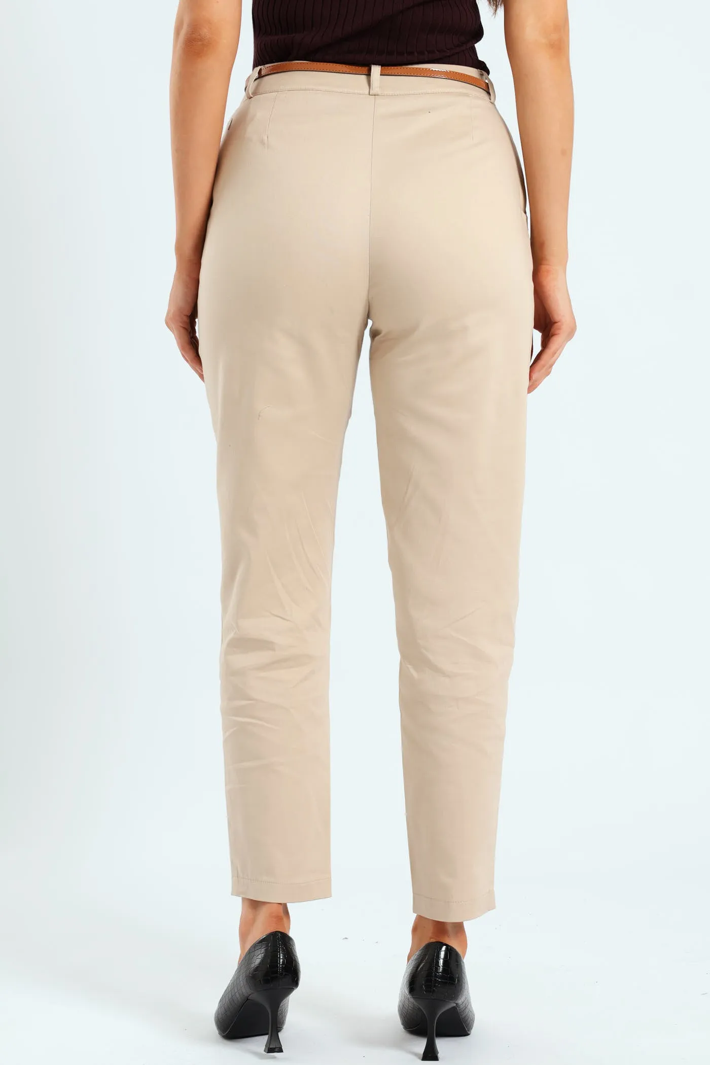 Chino Belted Pants - Cream sold by Edgars product image thumbnail 4