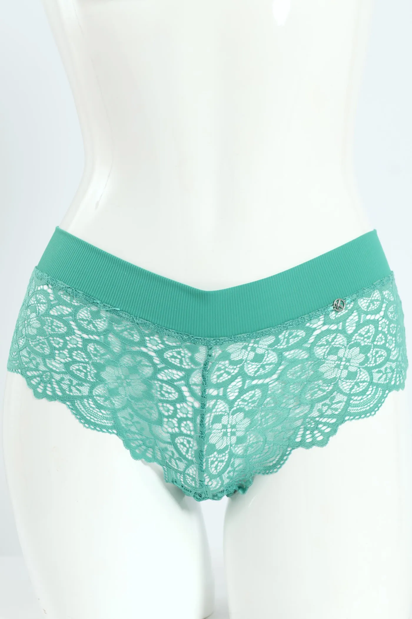 3 Pack Lace Midi Boyleg Panties - Harbour Green/Mocha Melange/Jade sold by Edgars product image thumbnail 3