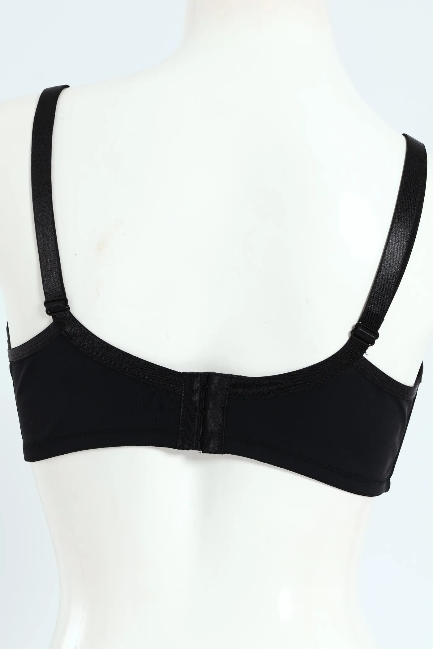 Mesh Trim Minimiser Bra - Black sold by Edgars product image thumbnail 3
