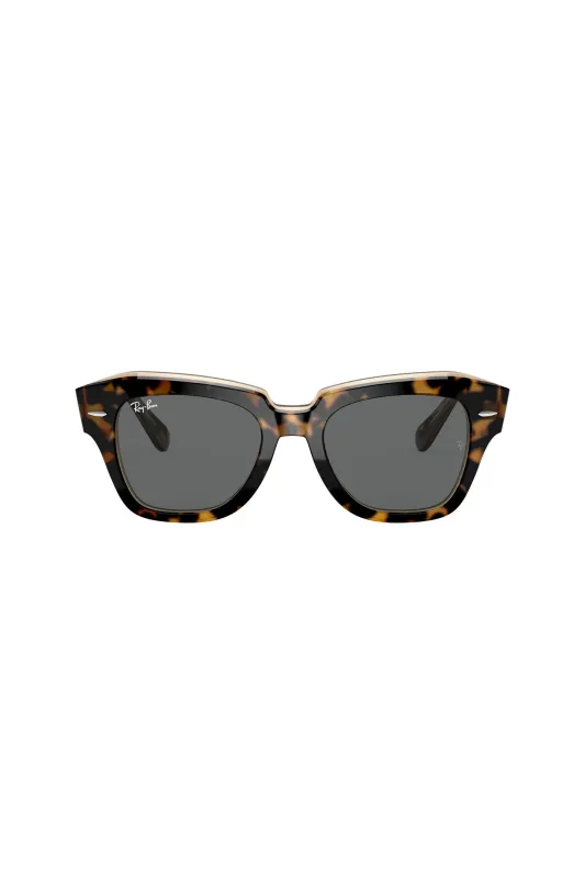 Havana State Street Sunglasses - Tortoise Shell made by Ray-Ban