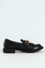 Tassel & Trim Detail Loafer - Black sold by Edgars