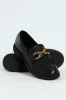 Tassel & Trim Detail Loafer - Black sold by Edgars