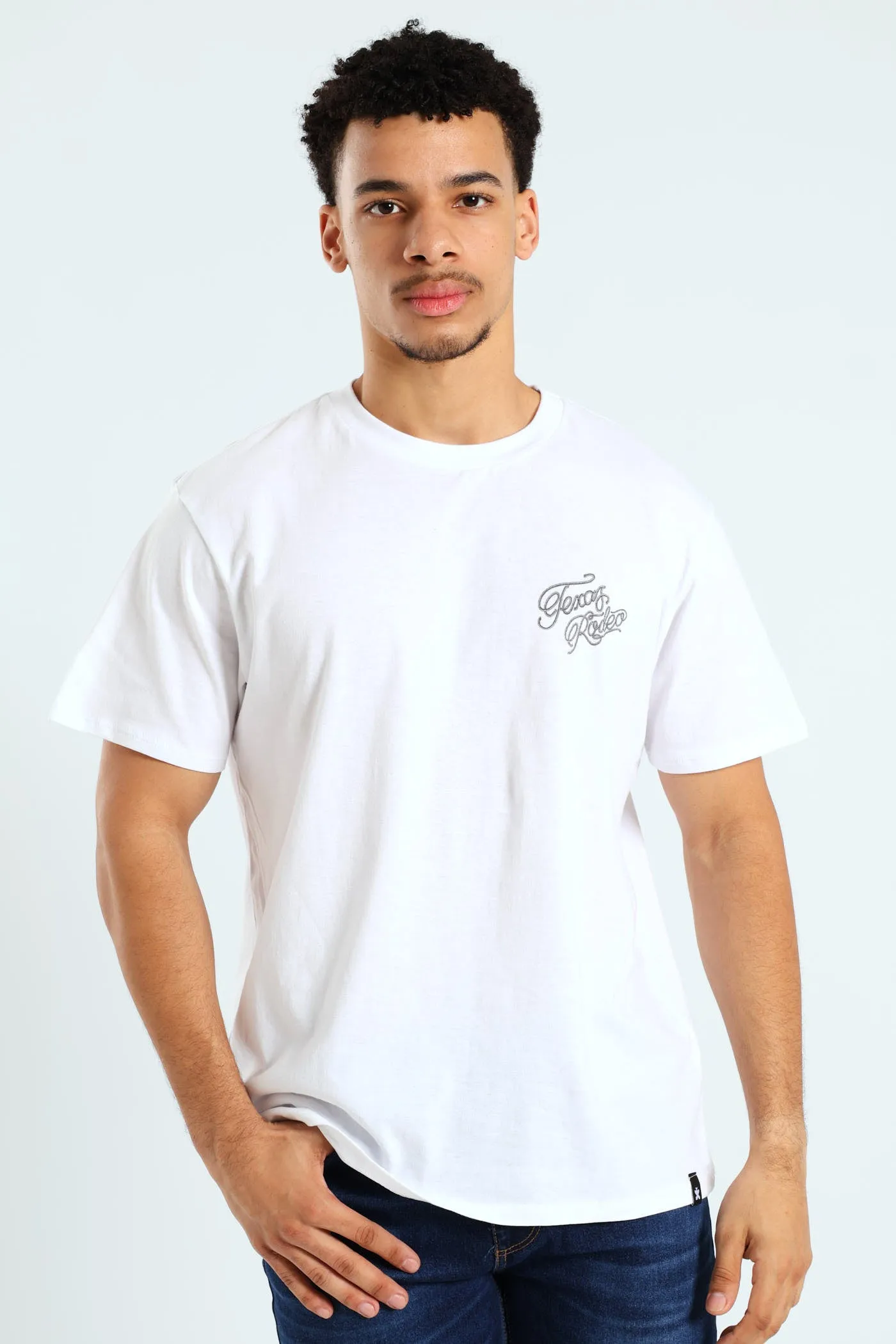 Rodeo Tee - White sold by Edgars
