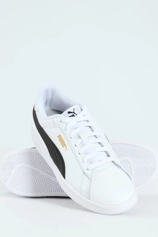 Smash 3.0 Court Sneaker - White/Black sold by Edgars