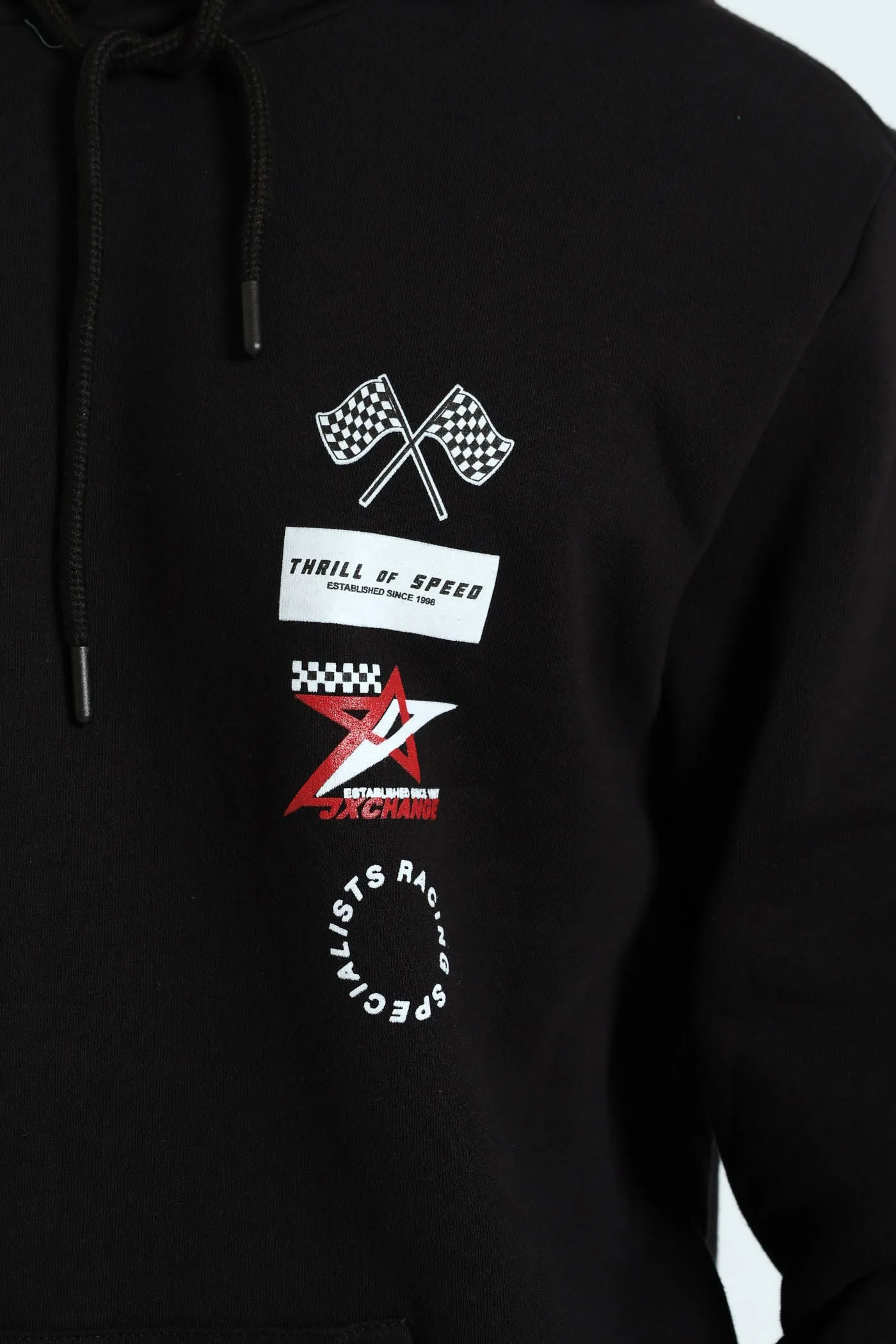 Racing Hoody - Black sold by Edgars product image thumbnail 5