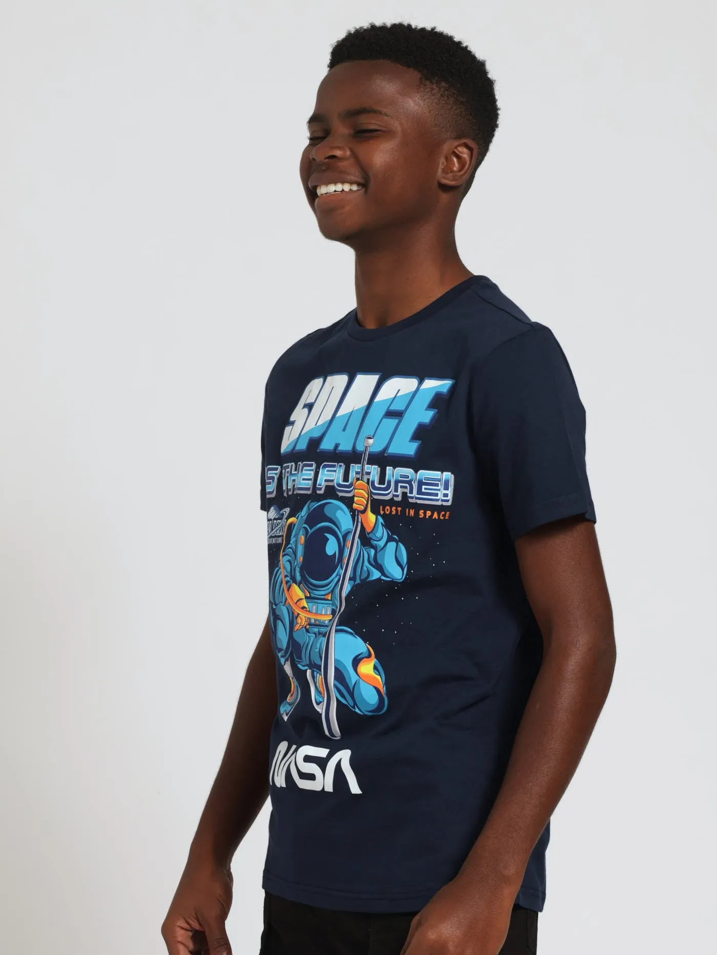 Boys Nasa Space Tee - Navy sold by Edgars product image thumbnail 2