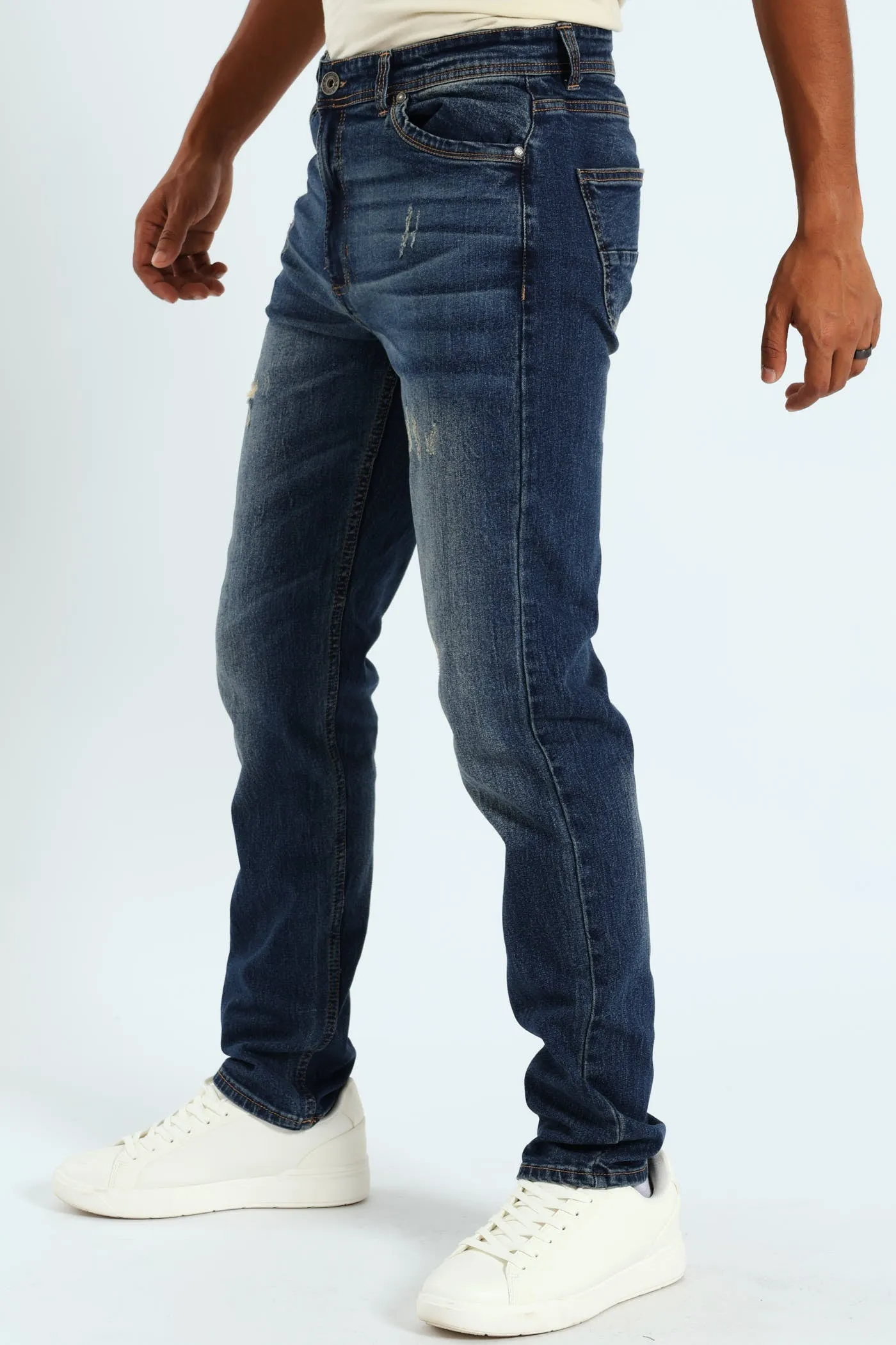 Skinny Leg Denim - Dark Wash sold by Edgars product image thumbnail 2