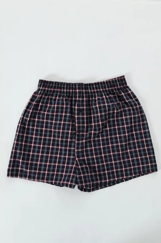 Single Fashion Woven Boxer - Red sold by Edgars 