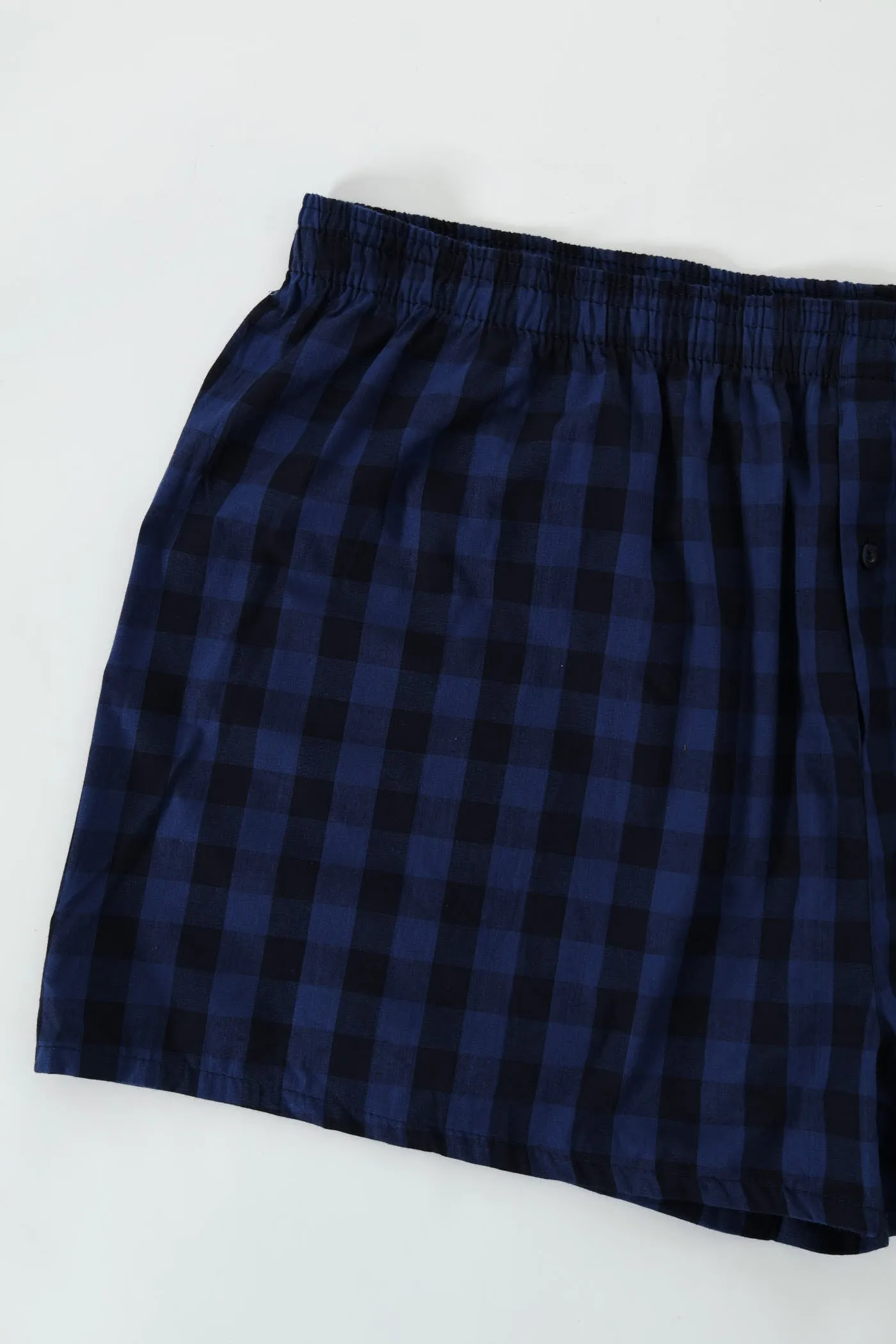 Single Fashion Woven Boxer - Blue sold by Edgars