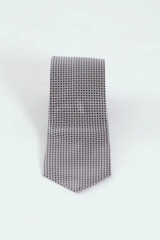 Dotted Tie - Silver sold by Edgars