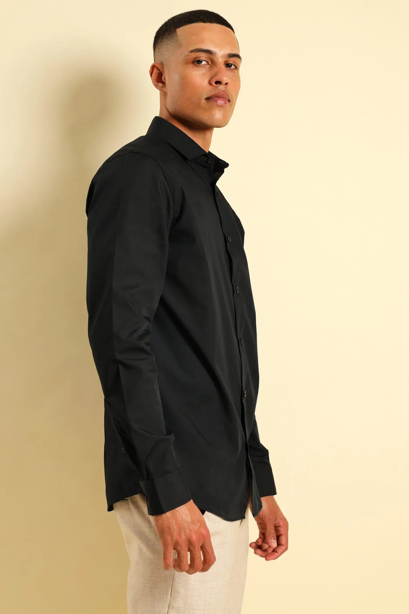 Panel Shoulder Shirt - Black sold by Edgars product image thumbnail 4