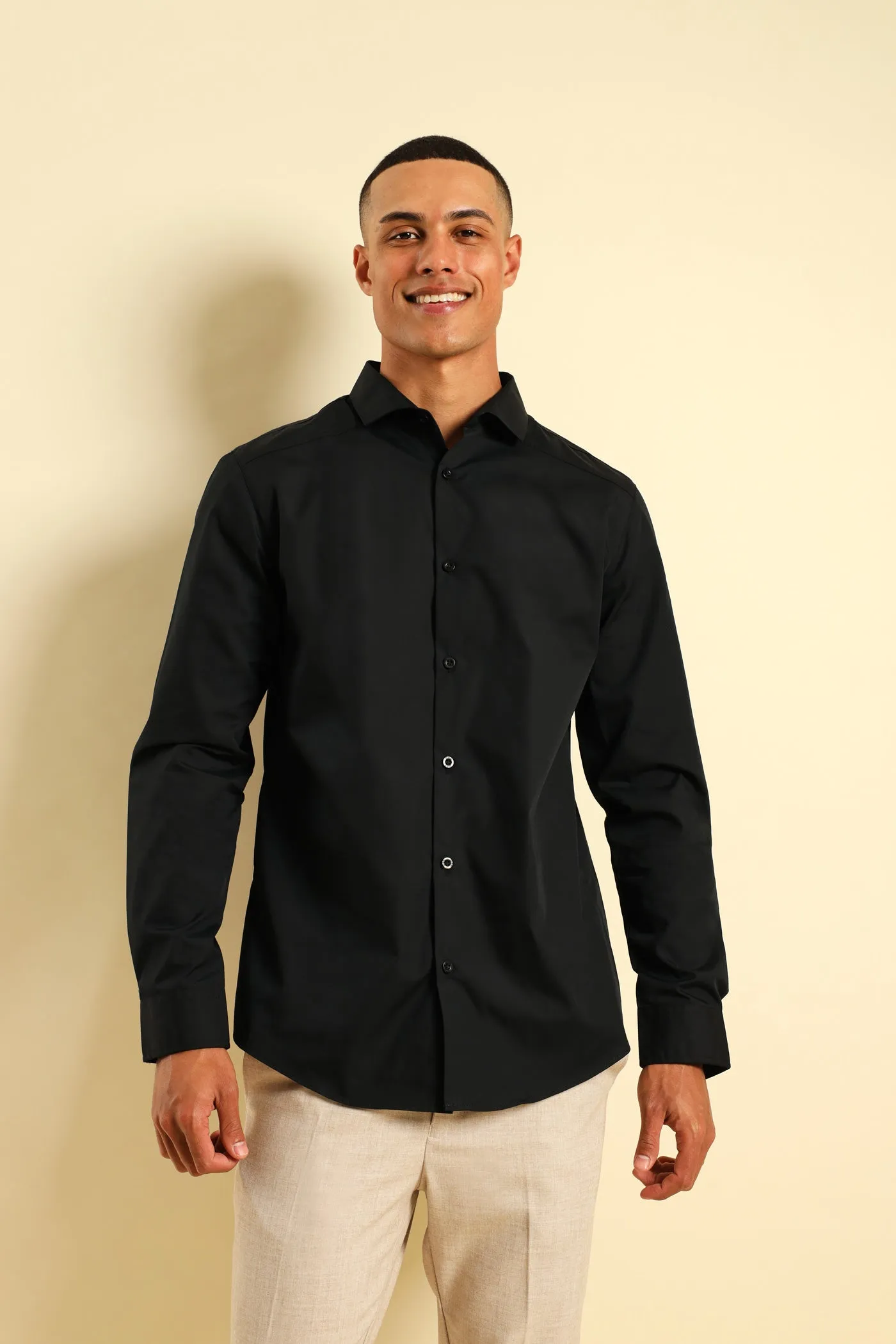 Panel Shoulder Shirt - Black sold by Edgars product image thumbnail 3