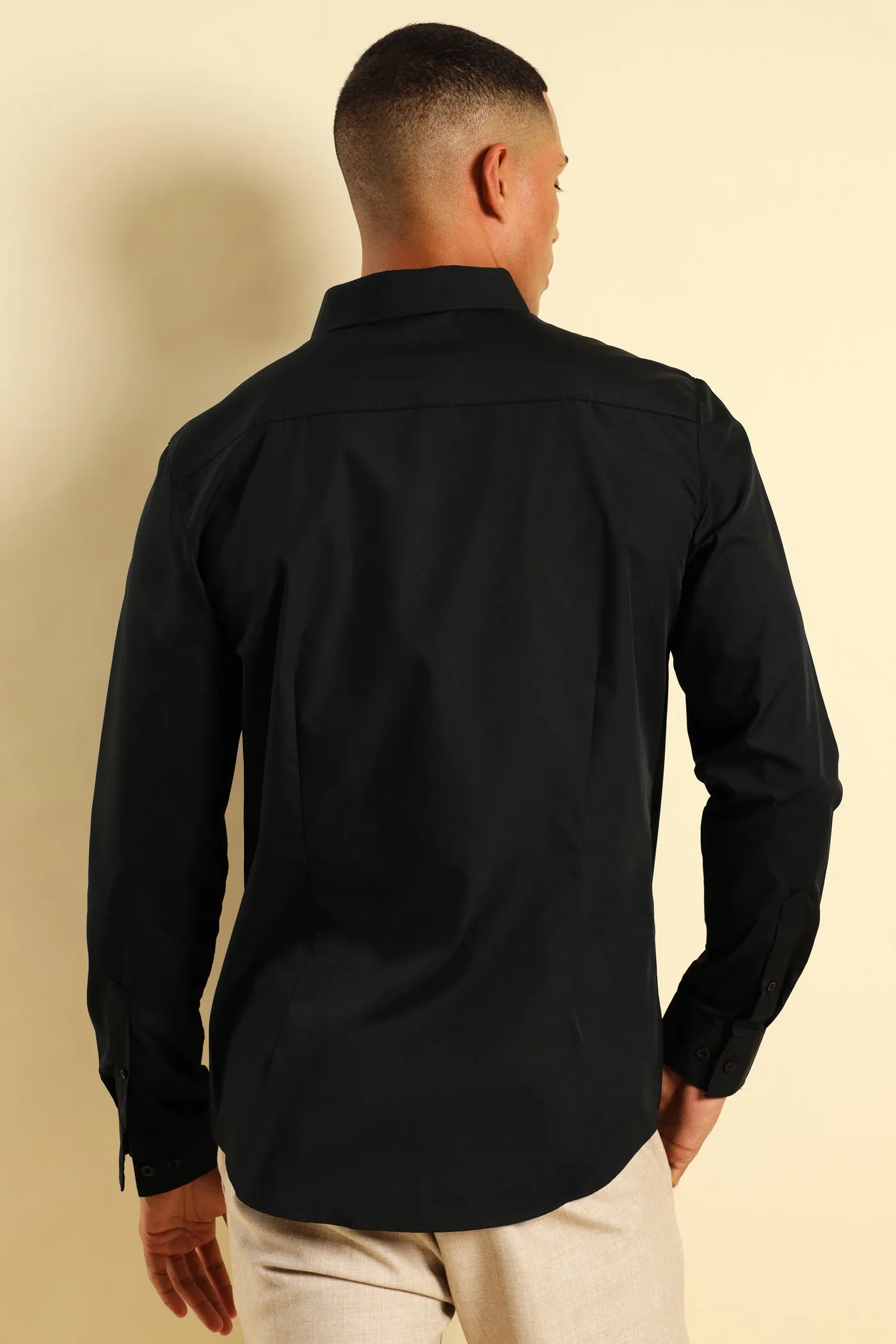 Panel Shoulder Shirt - Black sold by Edgars product image thumbnail 5