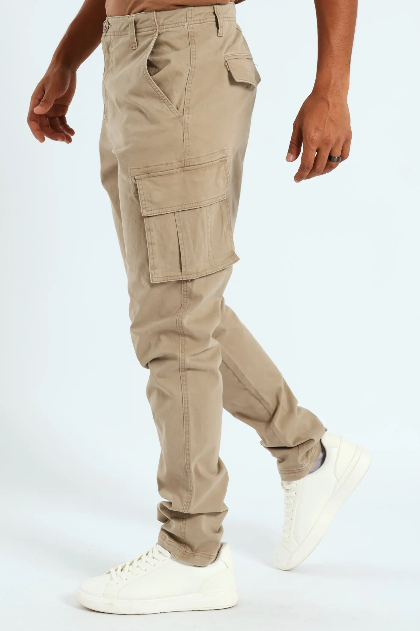 Cargo Bellows Pant - Stone sold by Edgars product image thumbnail 2