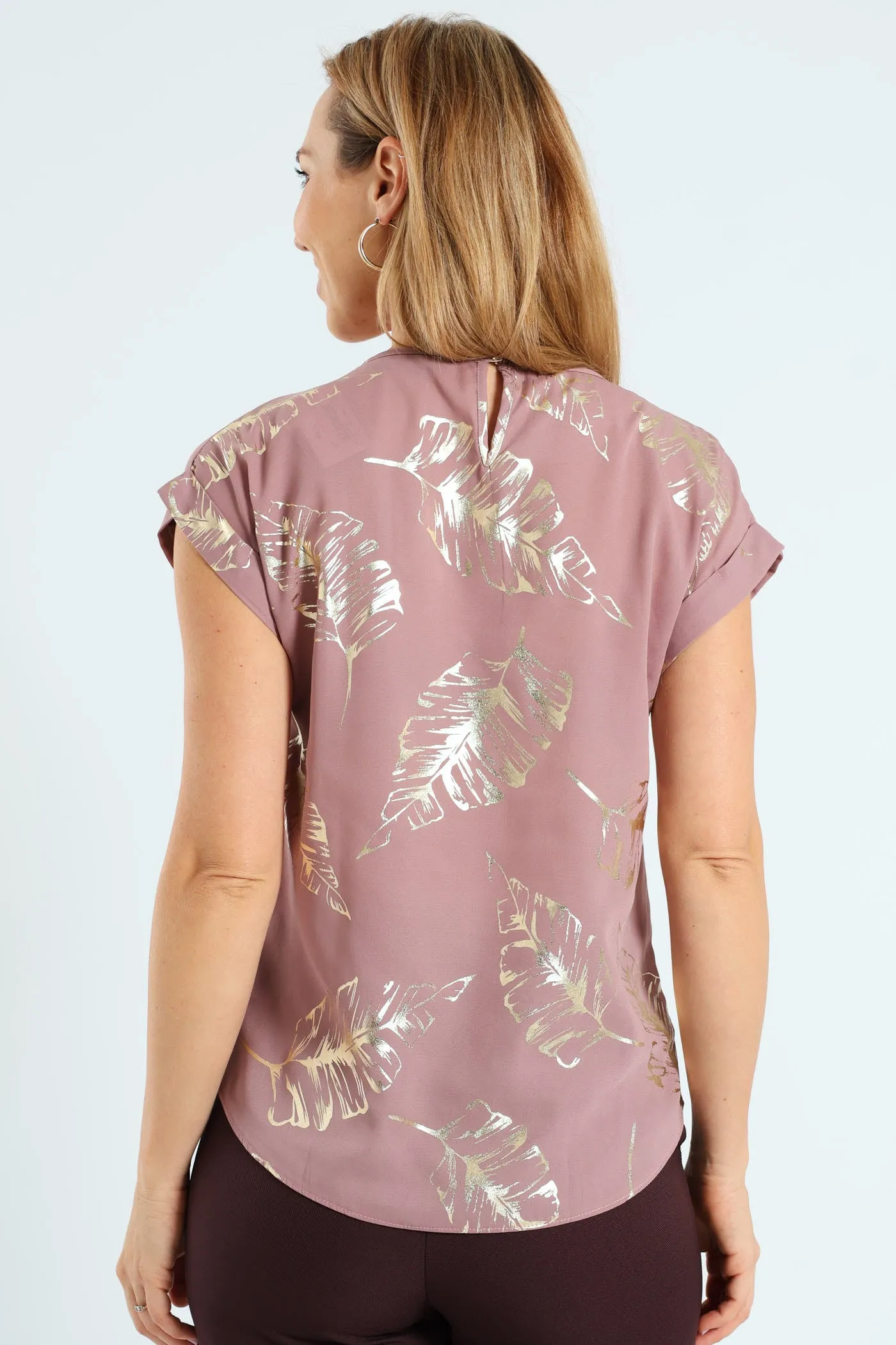 Formal Floral Tee - Mauve sold by Edgars product image thumbnail 5