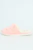 Small Embroidered Hearts Slipper - Blush sold by Edgars