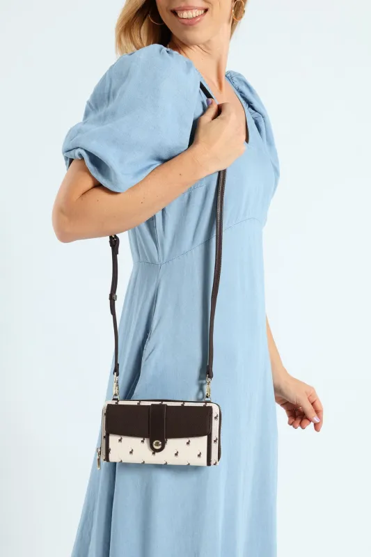 Chalbi Phone Sling Bag - Cream sold by Edgars