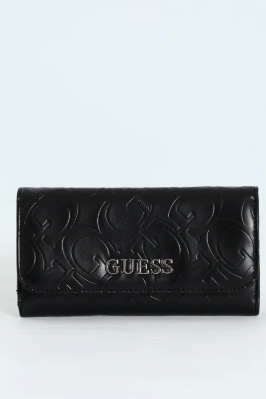 Abbas Slim Clutch Purse - Black sold by Edgars
