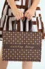 All Over Print Shopper Bag - Brown sold by Edgars