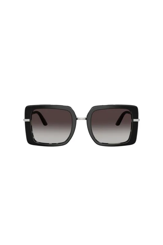 Square Frame Zebra Sunglasses - Black sold by Edgars