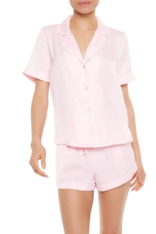 Sleepwear Shorts Set - Pink sold by Edgars