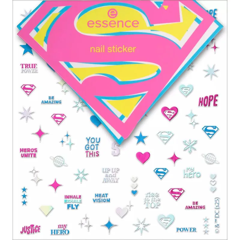 Superman Nail Sticker made by Edgars