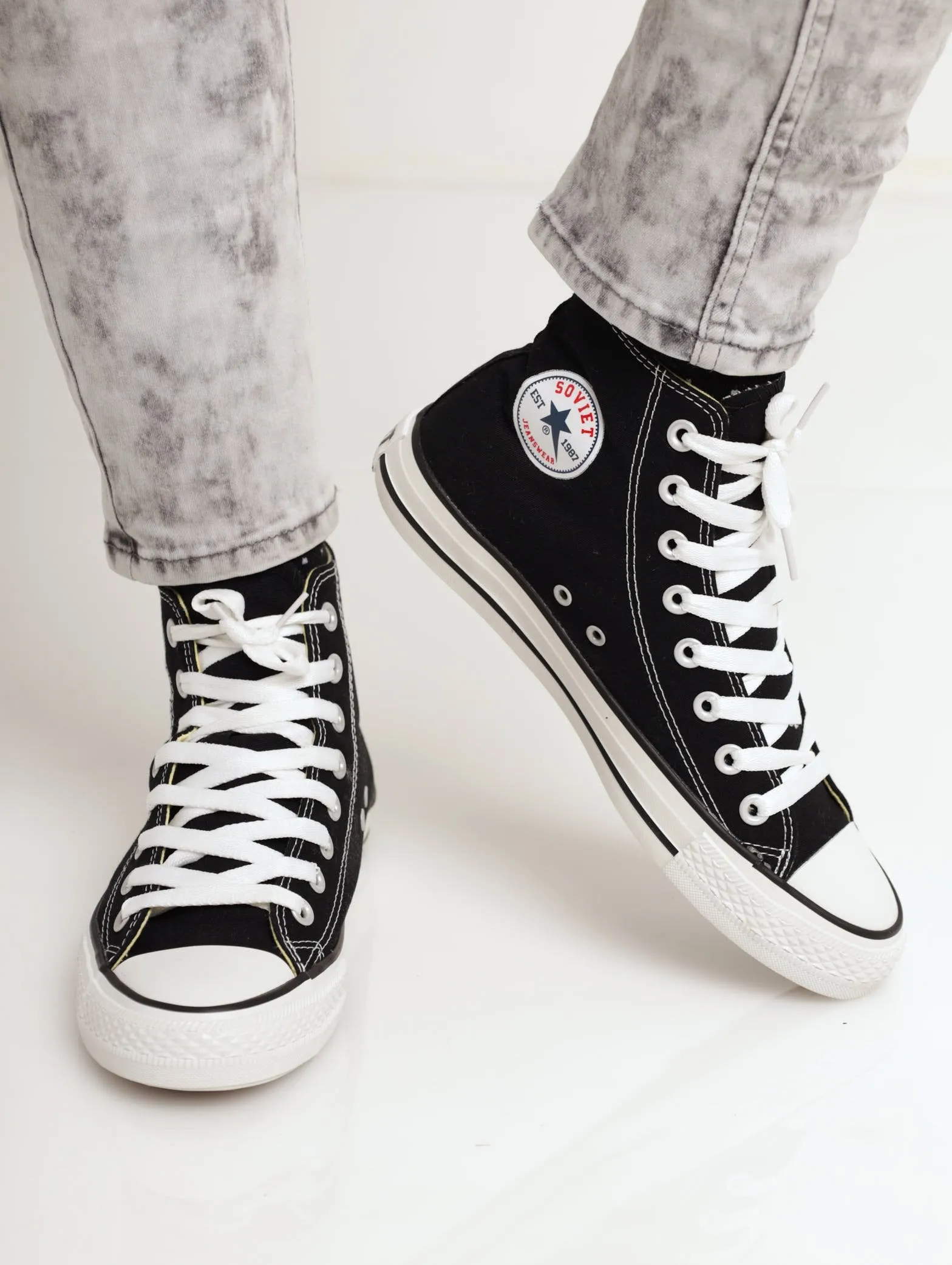 Men's Viper Sneaker - Black sold by Edgars