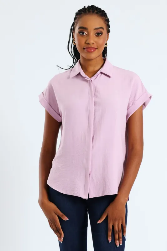 Easy Wearing Shirt - Mauve sold by Edgars