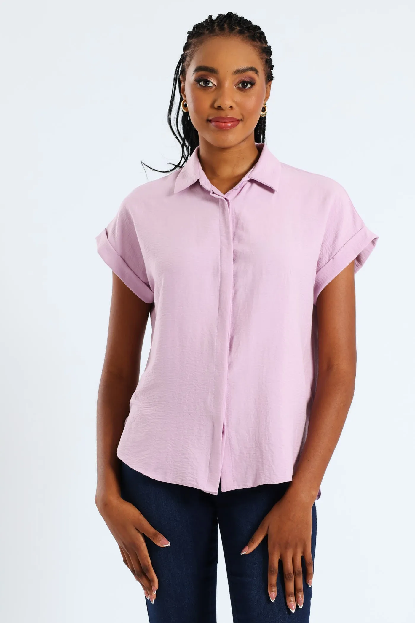 Easy Wearing Shirt - Mauve sold by Edgars