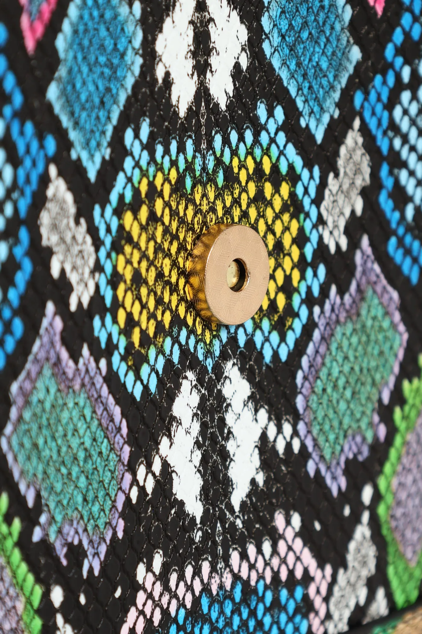 Animal Print Gold Clasp Satchel - Multi sold by Edgars product image thumbnail 5