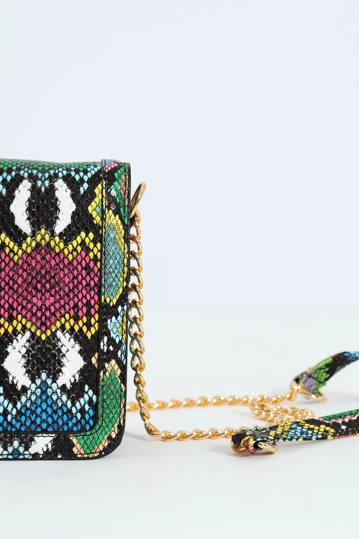 Animal Print Gold Clasp Satchel - Multi sold by Edgars product image thumbnail 4