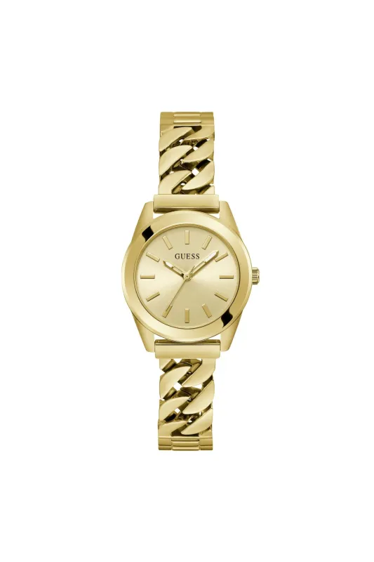 Gold Case Watch With Gold Dial & Bracelet - Gold sold by Edgars 