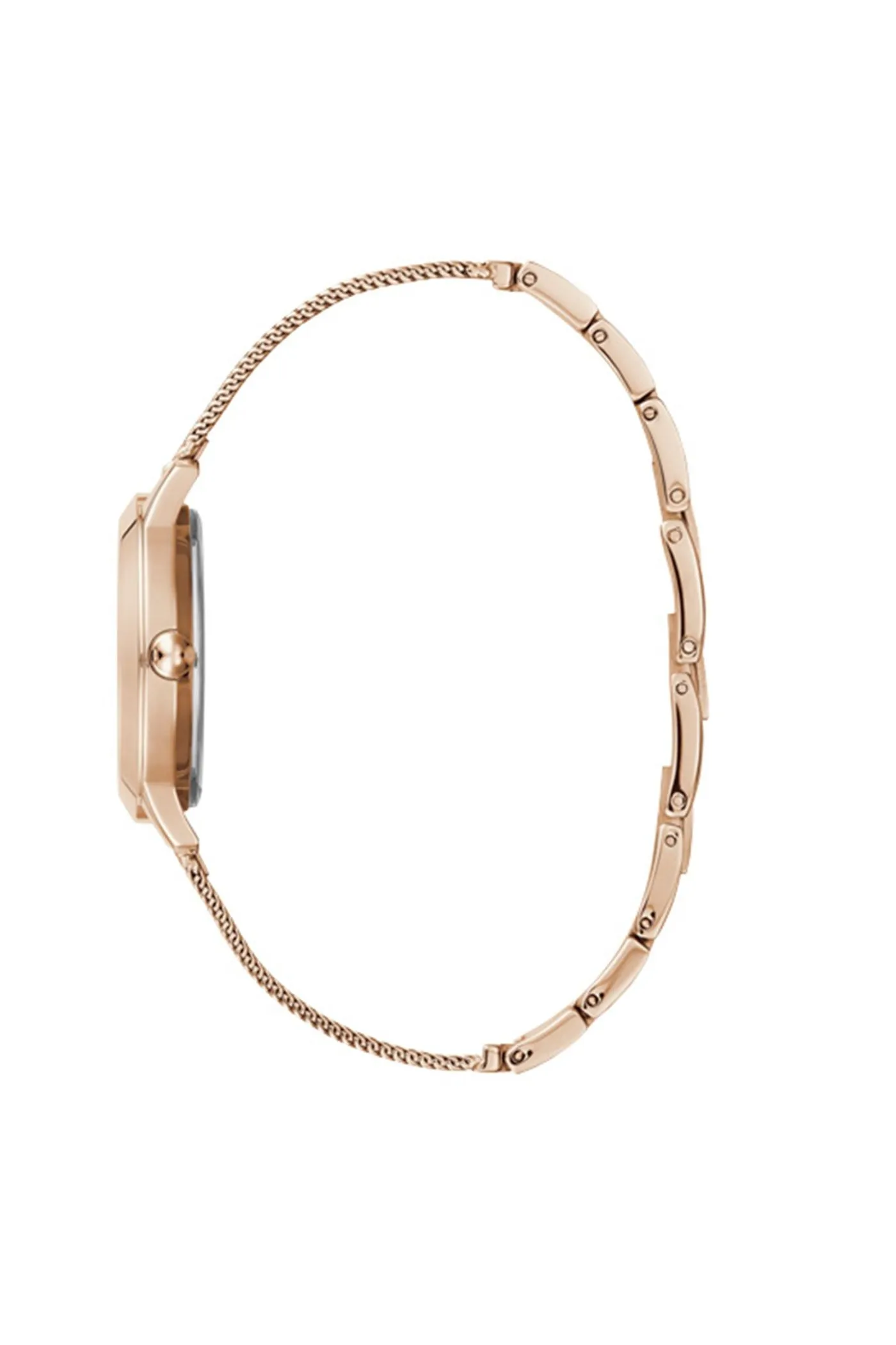 Rose Gold Case With Crystals & Mesh Bracelet Watch - Rose Gold sold by Edgars product image thumbnail 2