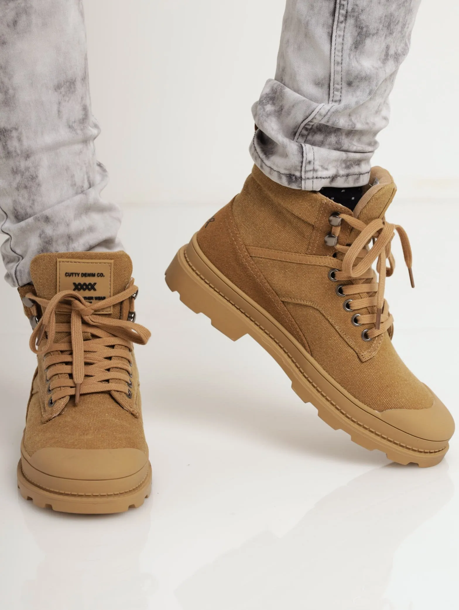 Men's Cu Charlie V2 Boot - Tan sold by Edgars