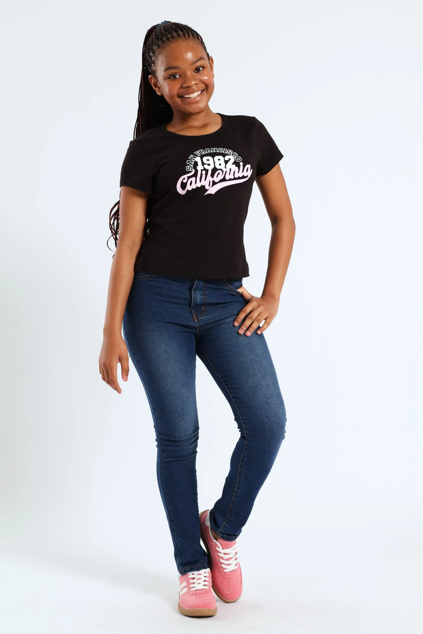 Girls Cherry Tee - Black sold by Edgars product image thumbnail 5