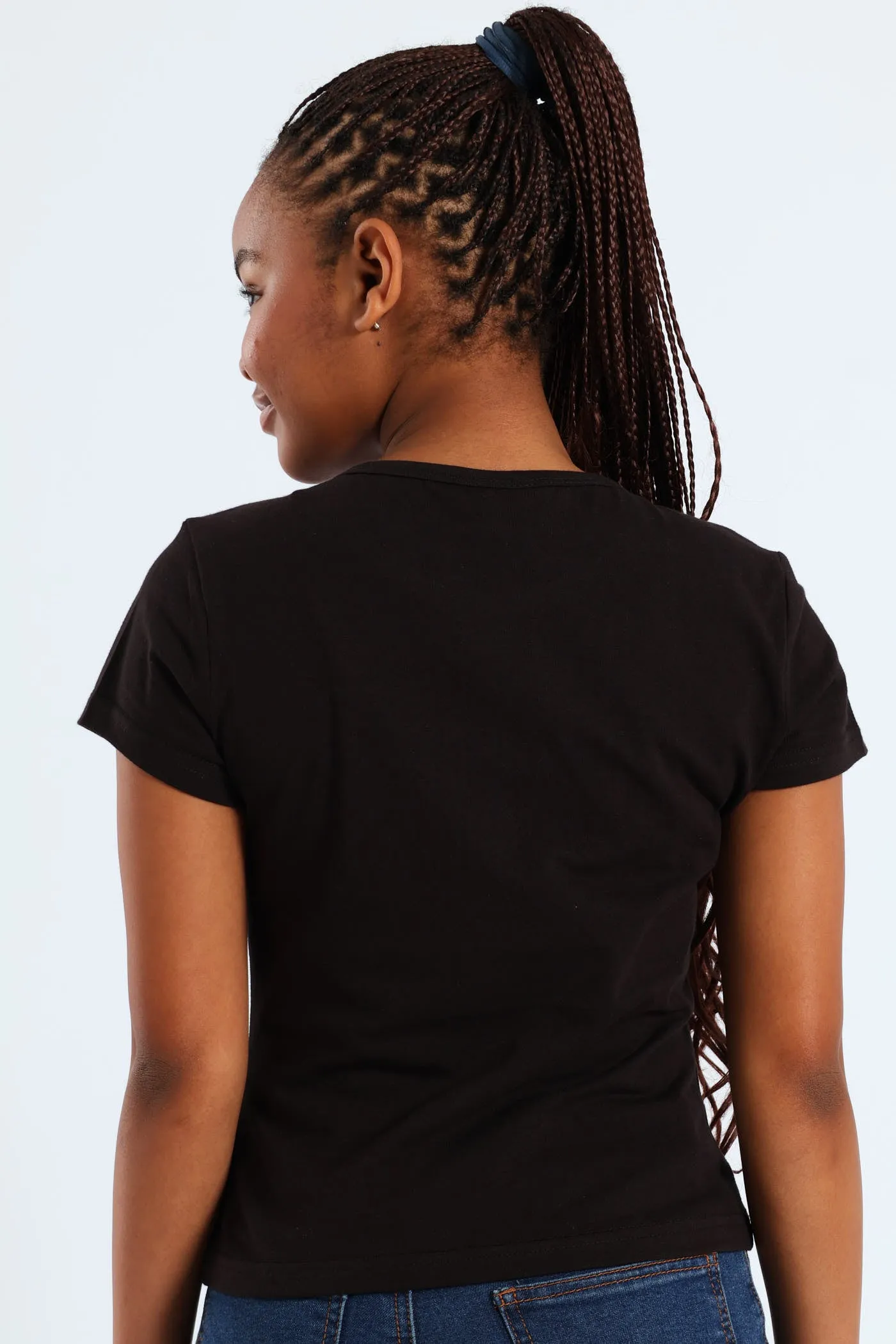 Girls Cherry Tee - Black sold by Edgars product image thumbnail 3