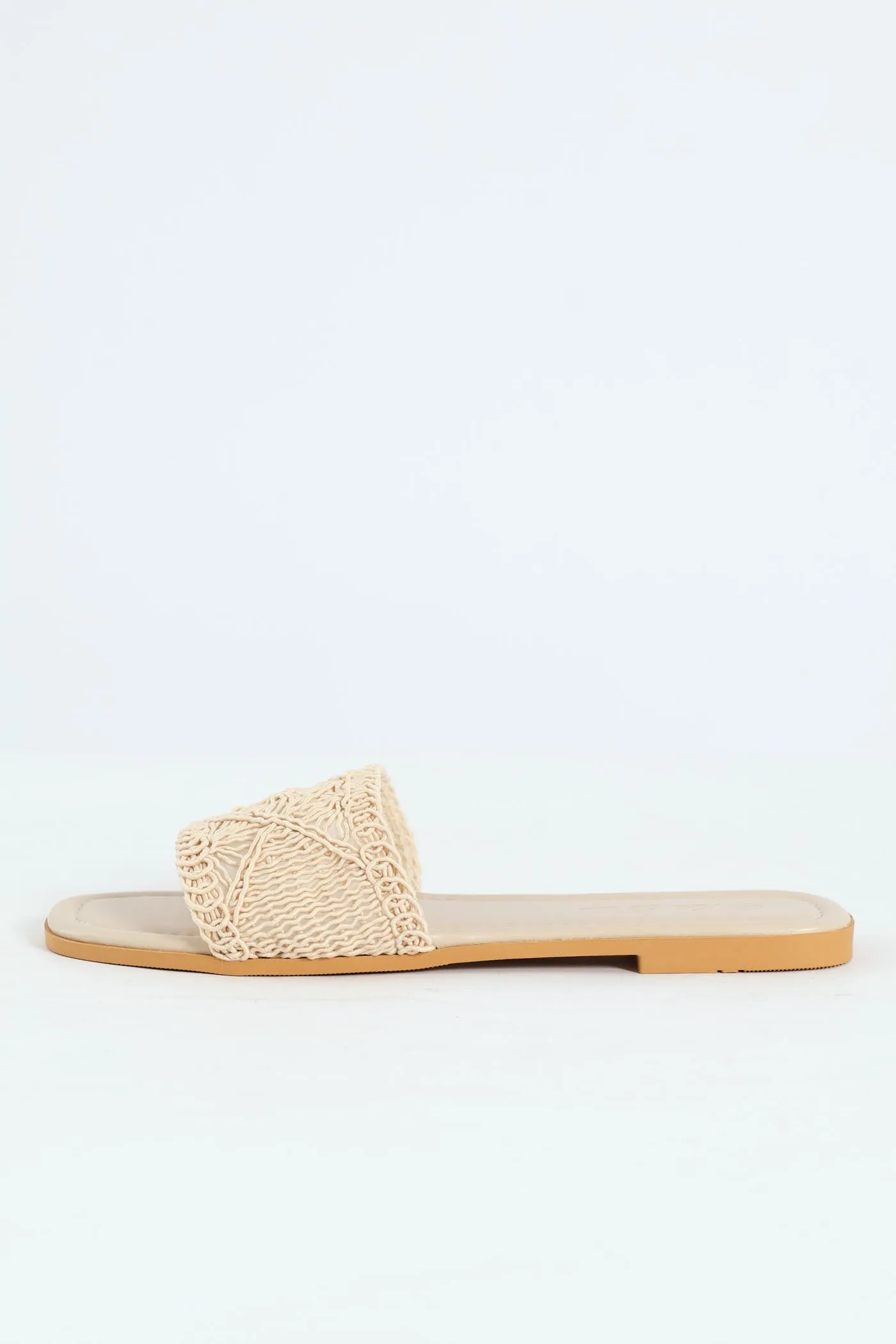 Macrame Single Band Sandal - Off White sold by Edgars product image thumbnail 4